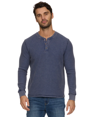 Fayston L/S Waffle Henley