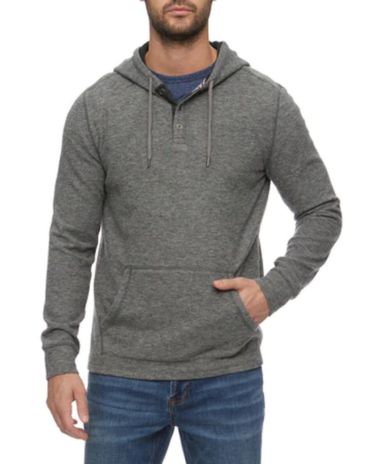 Men's Citro LS Henley Hood