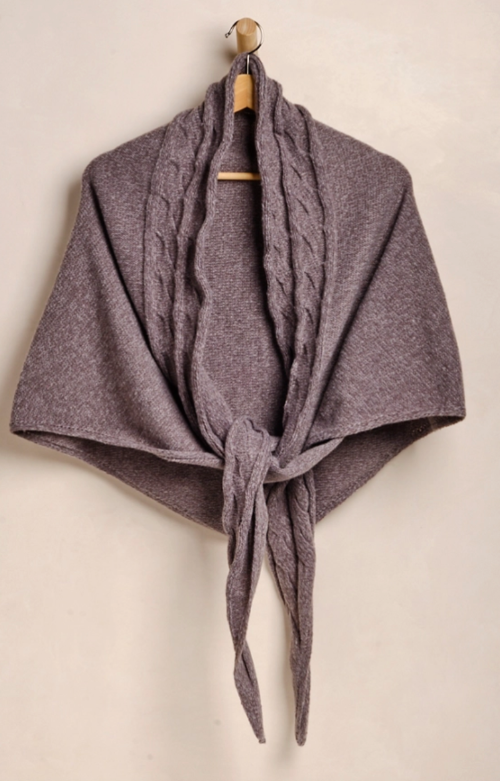 Coastline Cable Knit Scarf