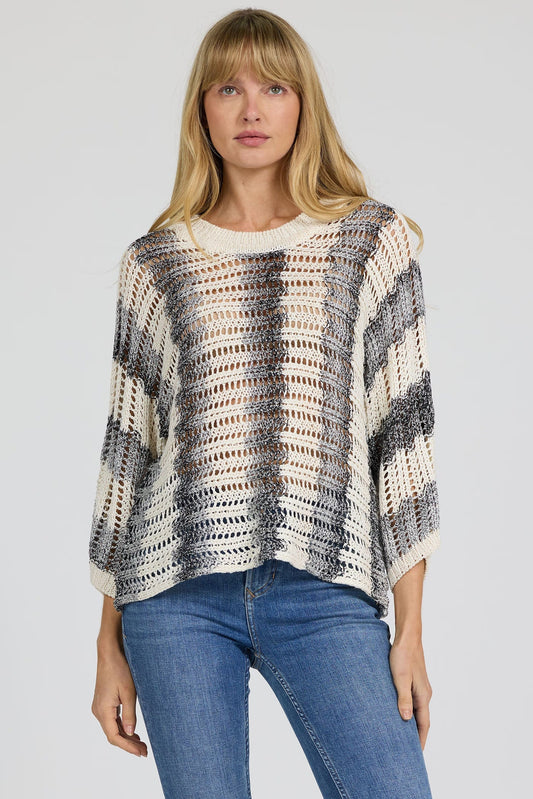 Hilly Stripe Sweater