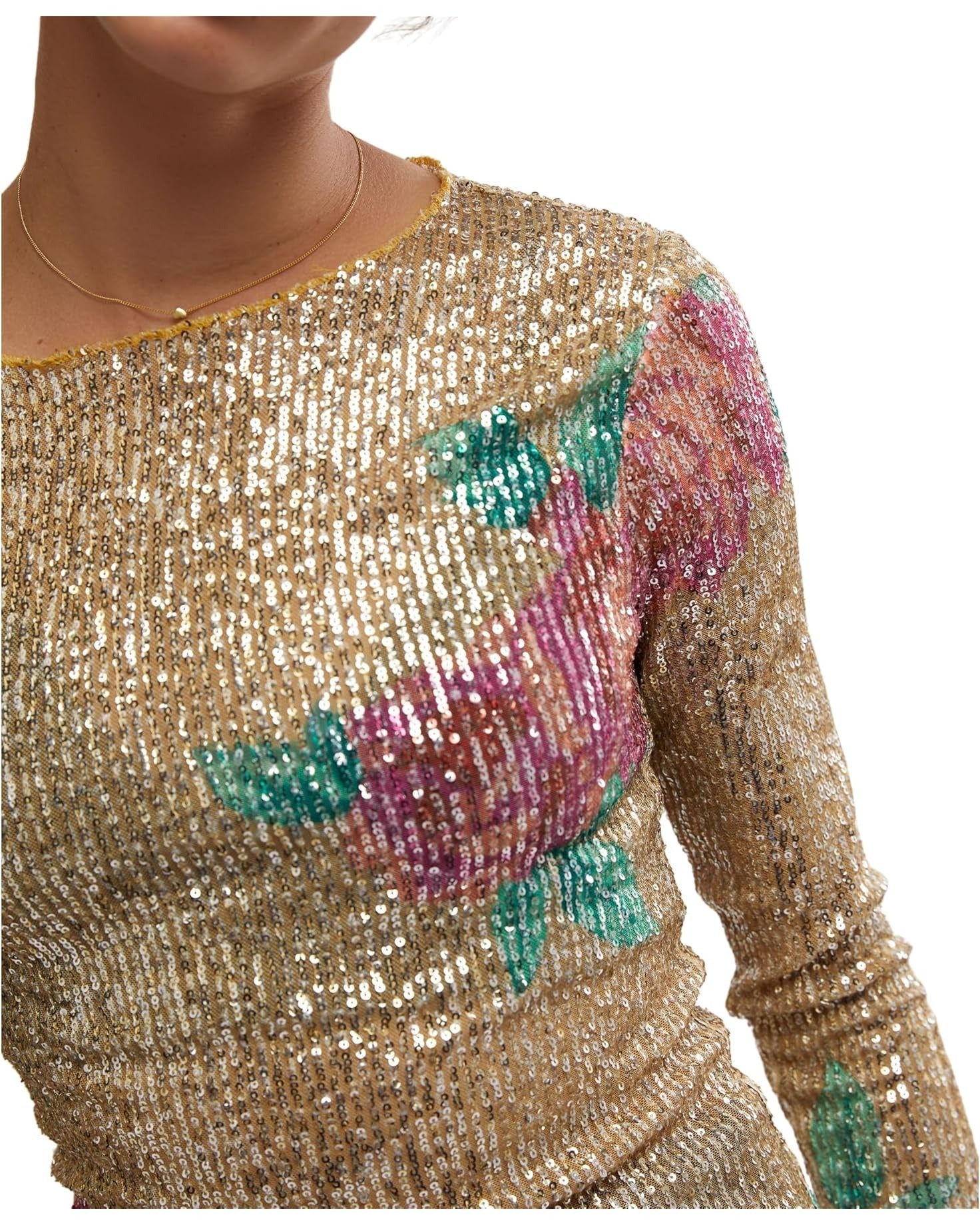 Gold rush Sequin Top 1