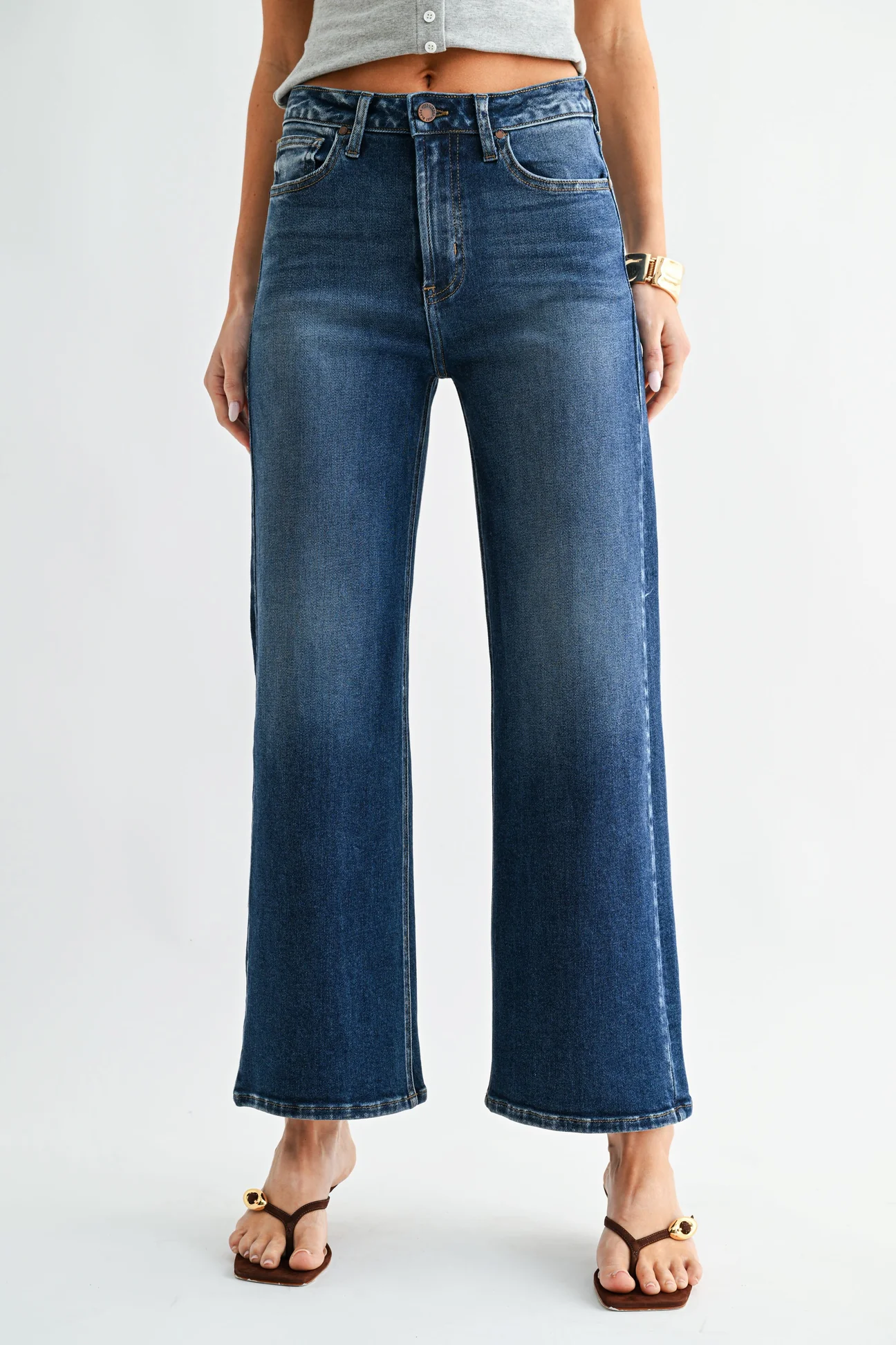 High Rise Wide Leg