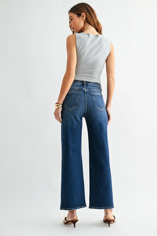 High Rise Wide Leg