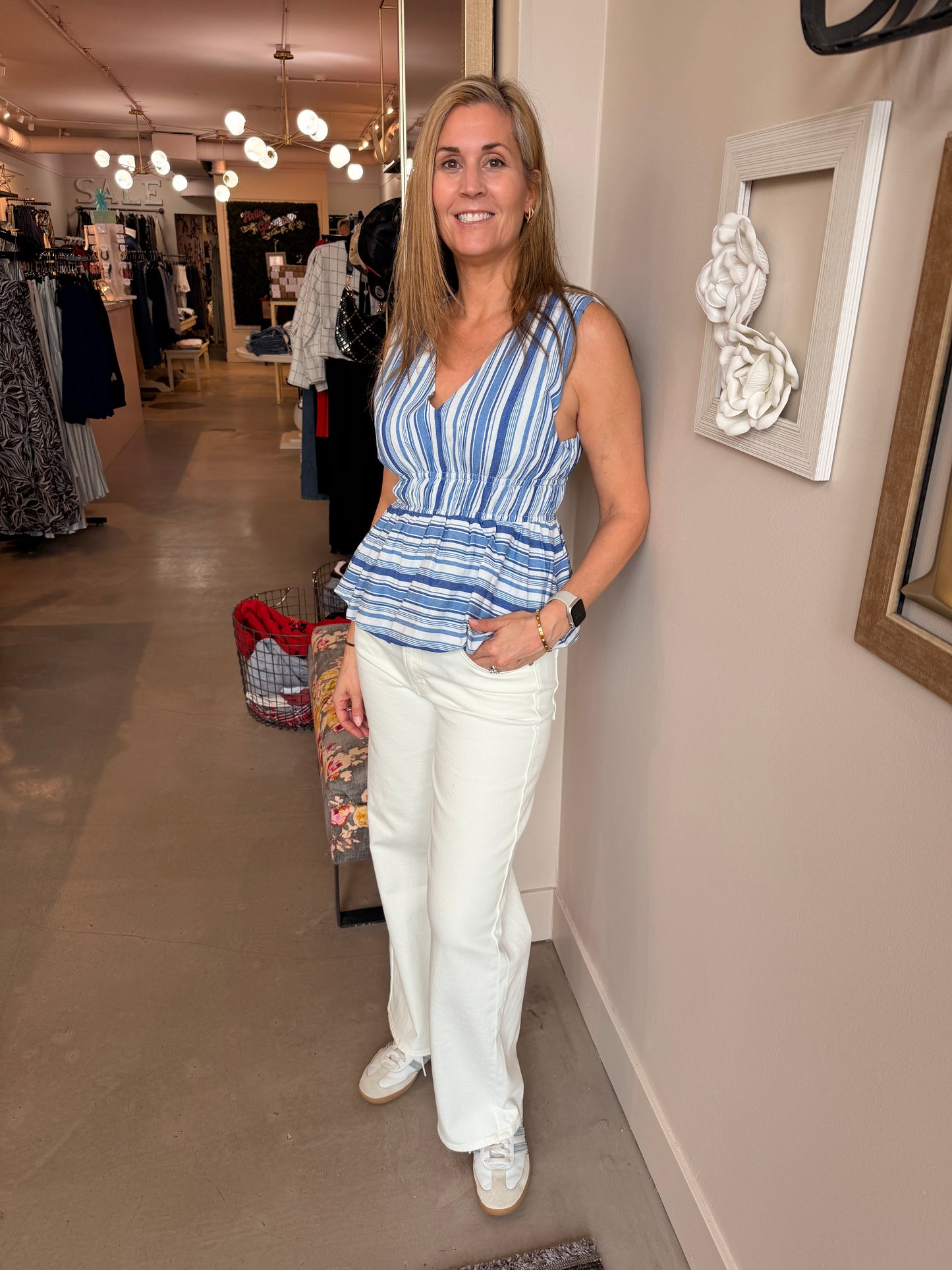 S.L Stripe Top