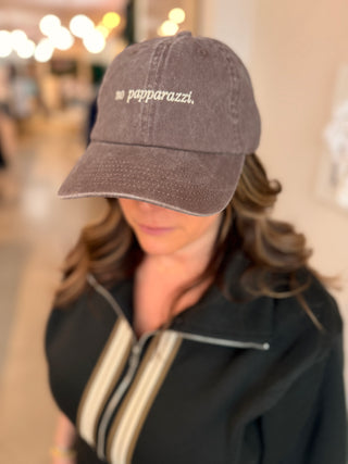No Papparazzi Dad Cap