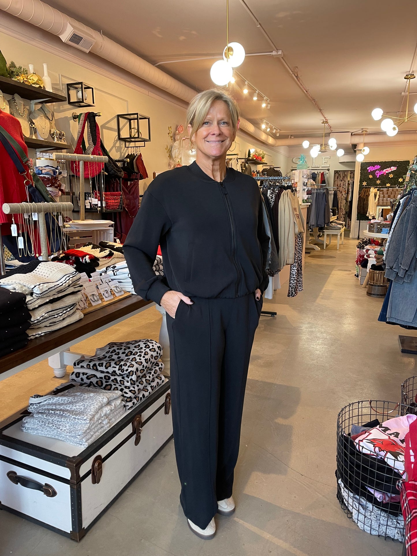 Brushed Modal Easy Pull On Pant