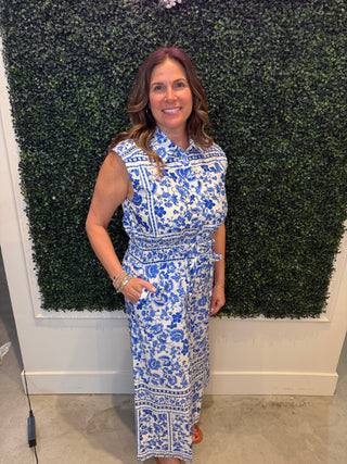 Floral Jumpsuit