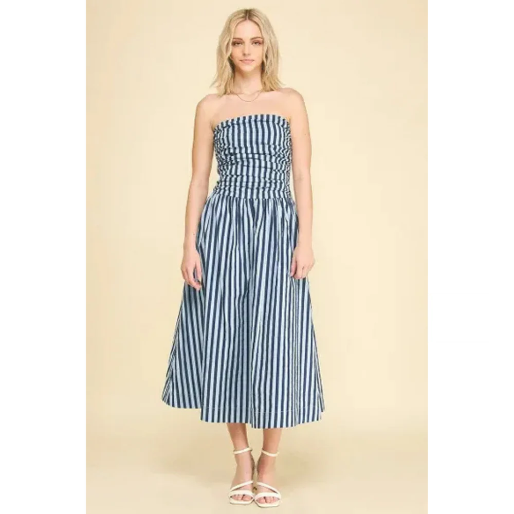 Stripe Tube Maxi