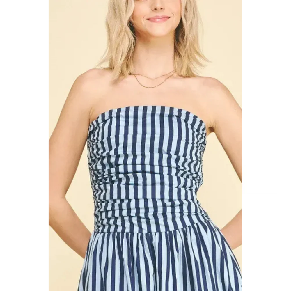 Stripe Tube Maxi