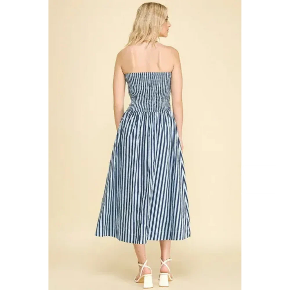 Stripe Tube Maxi