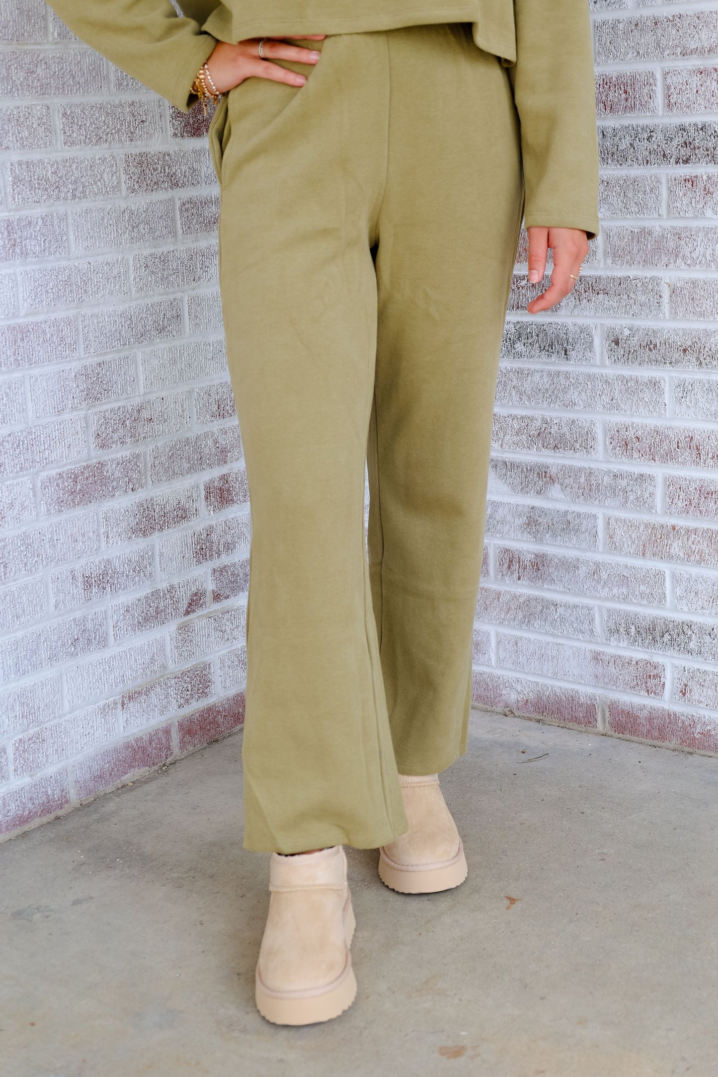 Relaxed Stay Wide Leg Pant