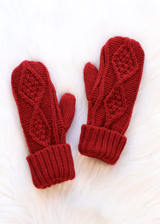 Cable Mittens