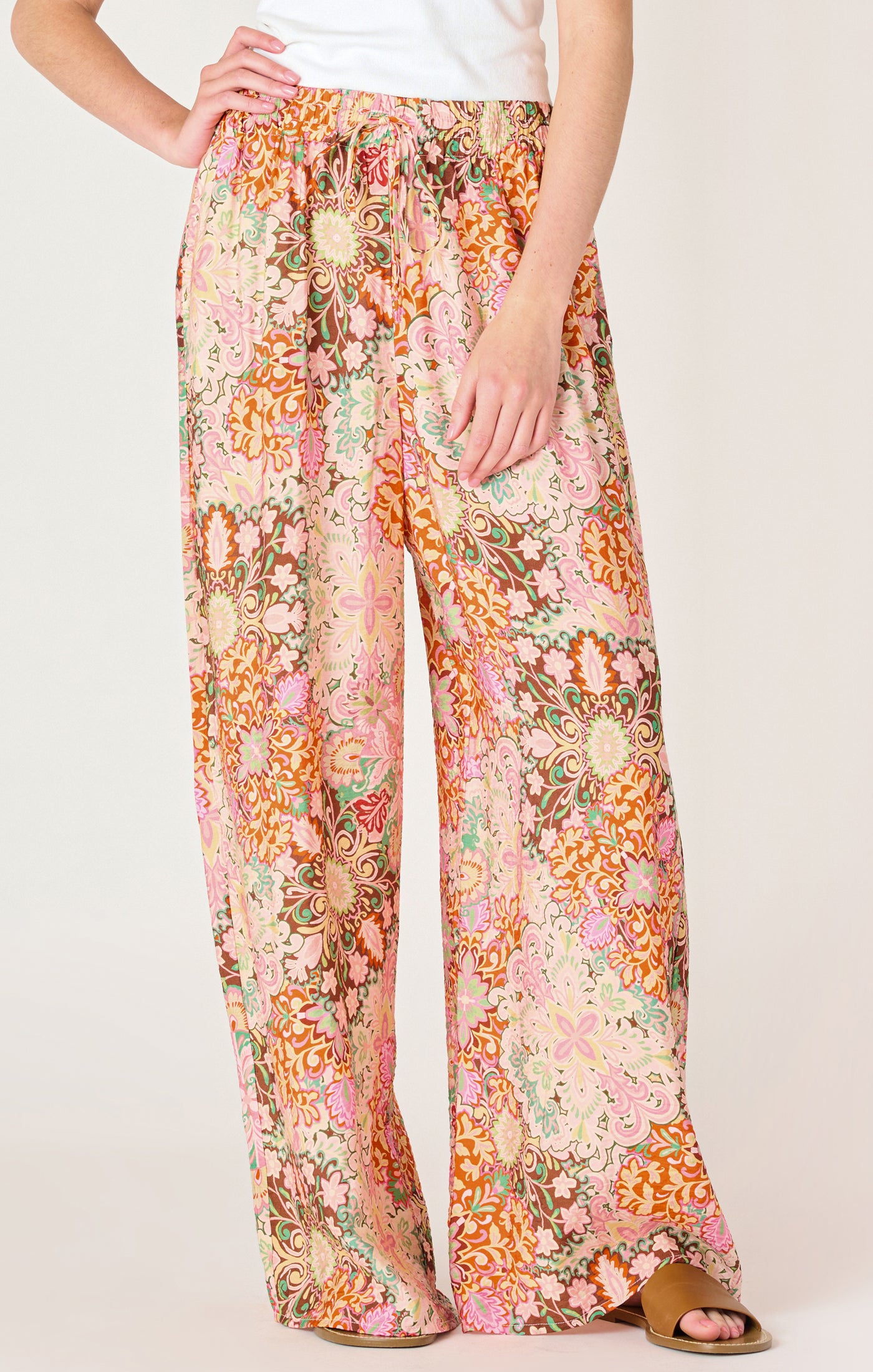 Wide Leg Flowy Pants