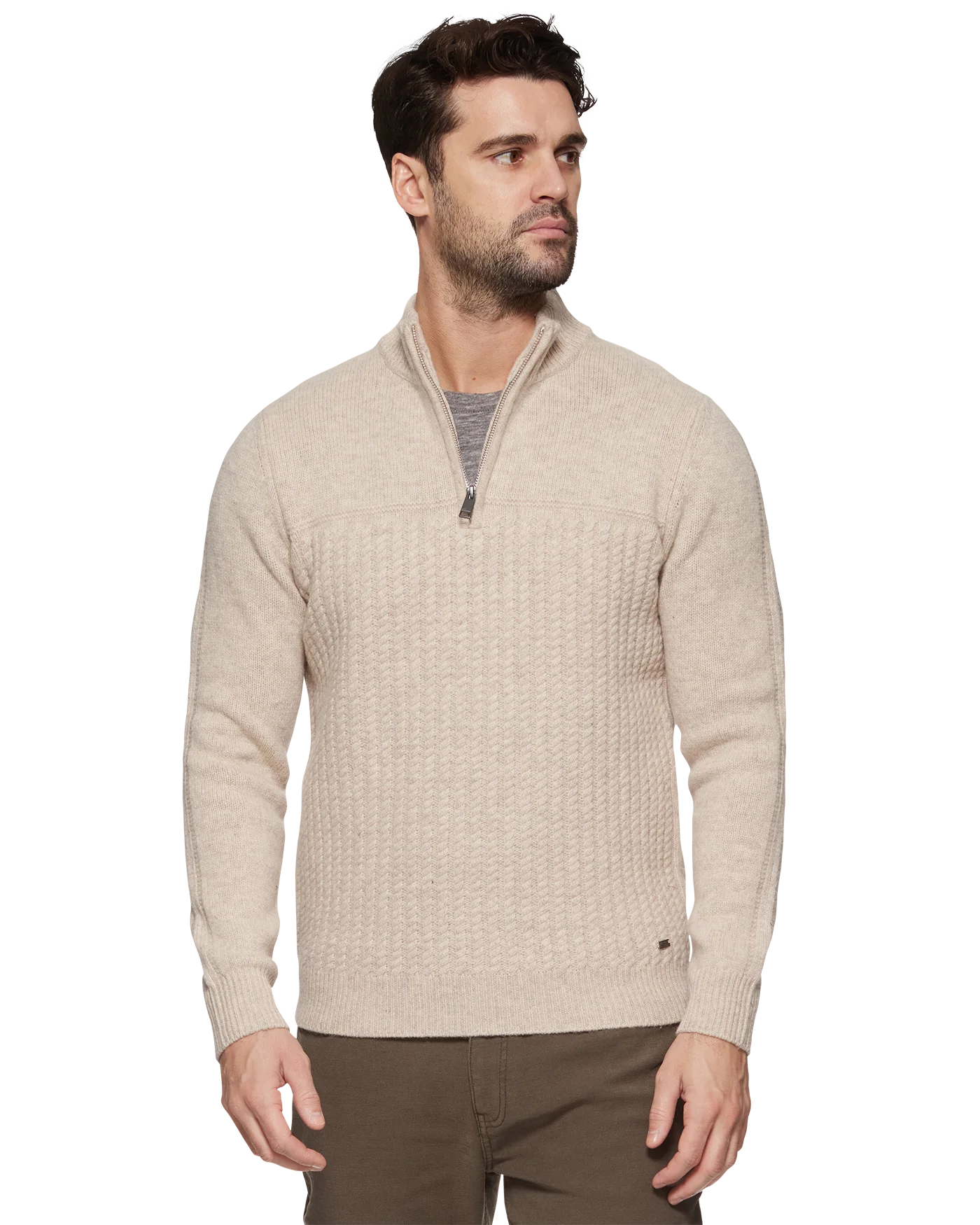 Men's Woodland 1/4 Zip Merino