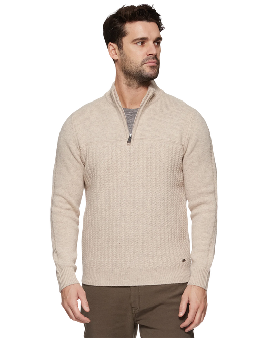 Men's Woodland 1/4 Zip Merino