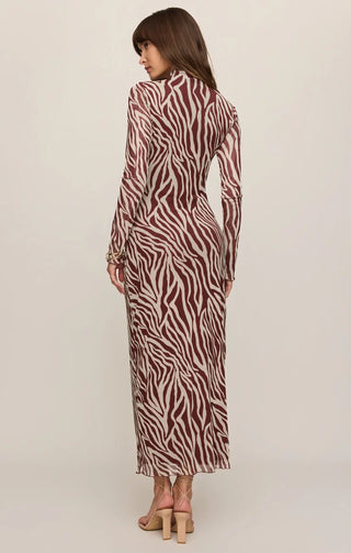 Sevilla Zebar Mesh Midi