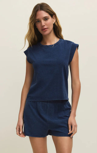 Camino Denim Top