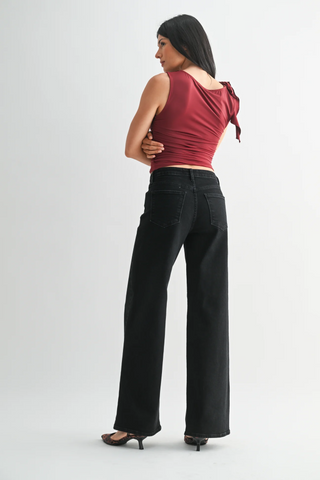 Wide Leg Black