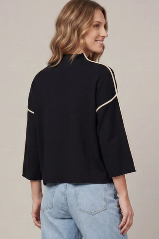 Mock Neck 3/4 SLVE