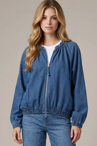 Denim Zip Jacket