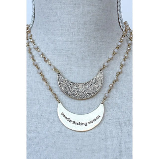 Wonder Woman Neck Gold