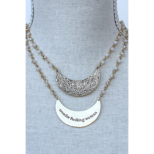 Wonder Woman Neck Gold