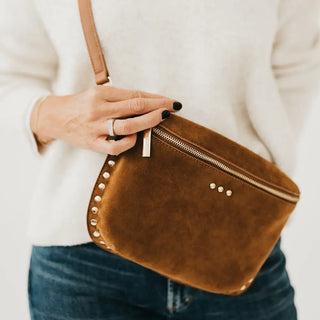 Sabrina Studded Suede