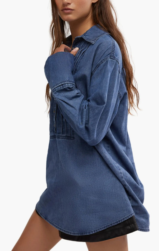 After Hours Denim Top