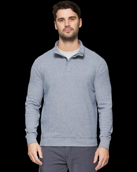 Men's Hero Solid Twill 1/4 Zip