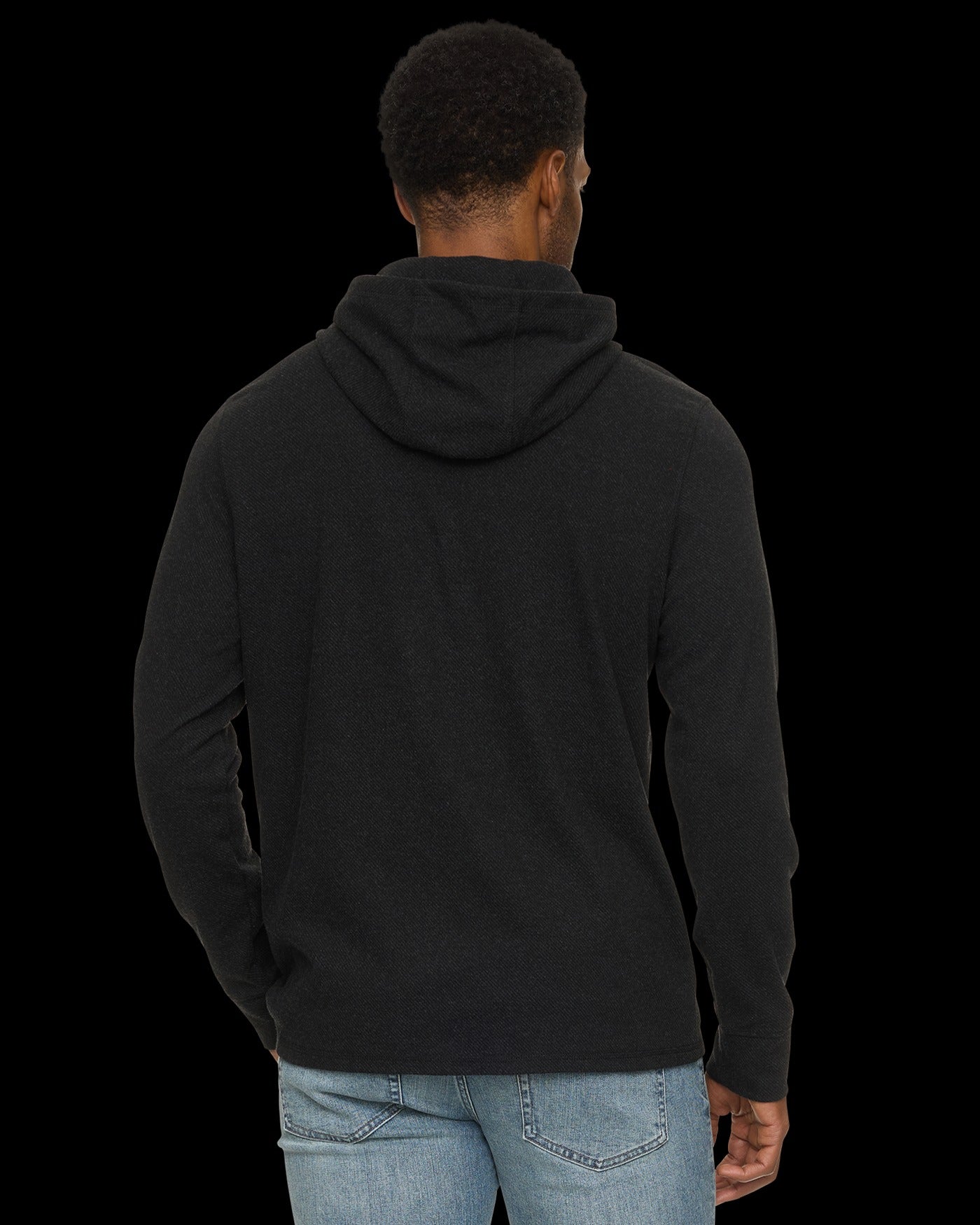 Men's Hero Solid Twill Hoodie
