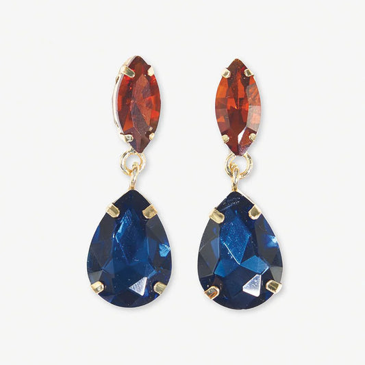 Lizzie 2 Color Dangle Earring