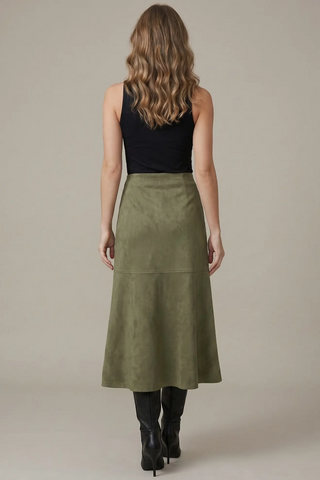 Mermaid Suede Skirt