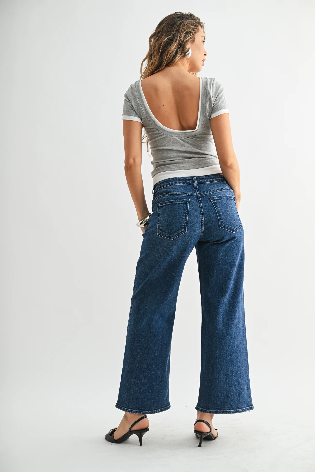 Mid Rise Slim Dark