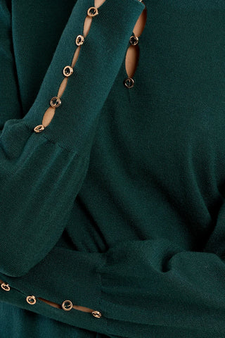 Fancy Neckline Sweater