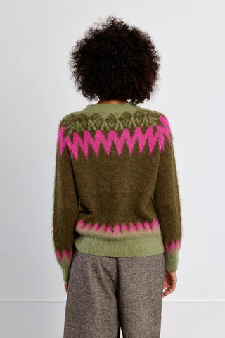 Geo Print Sweater