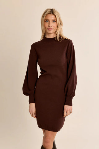 Fitted Sweater Dress