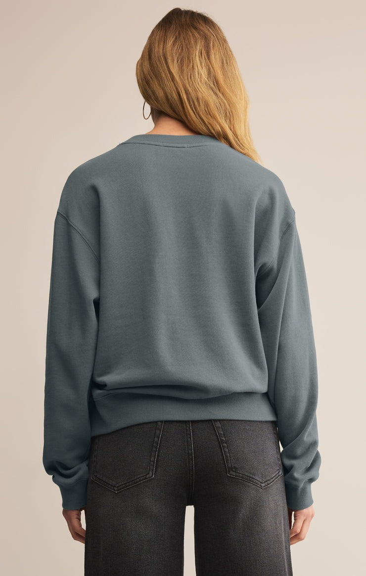 Boyfriend Cotton Sweatshirt
