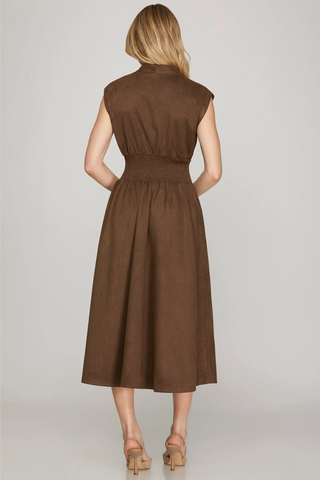 Suede Midi