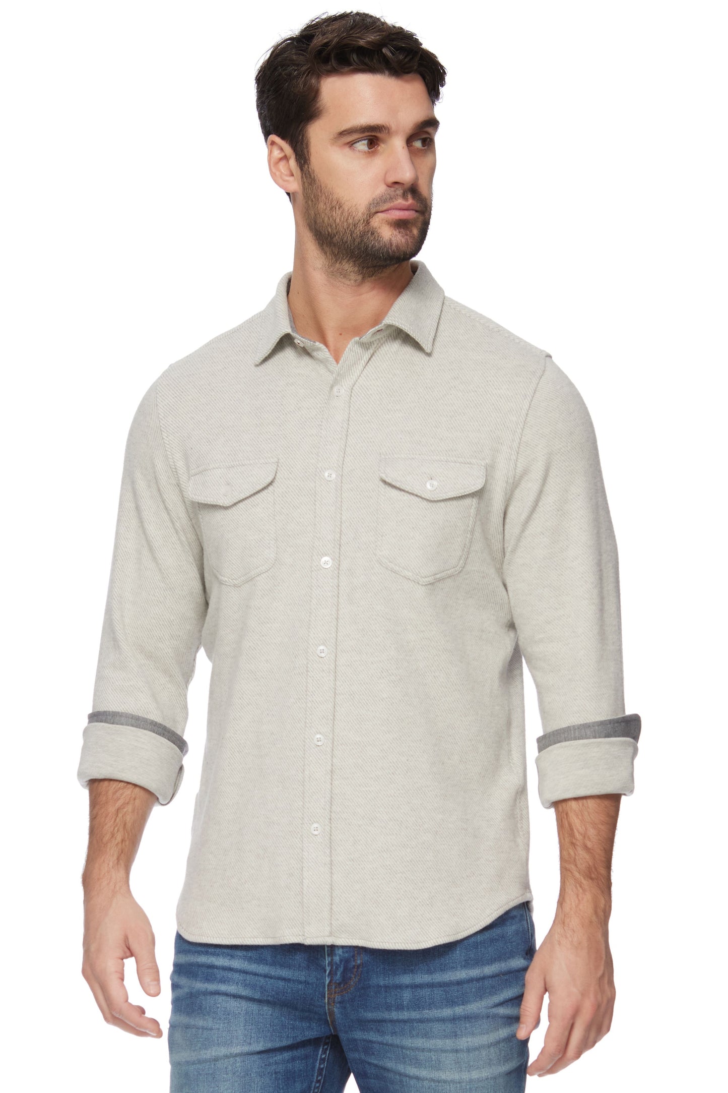 Men's Baxter LS Twill Hero