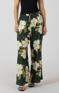 Palm Blossom Wide Pant