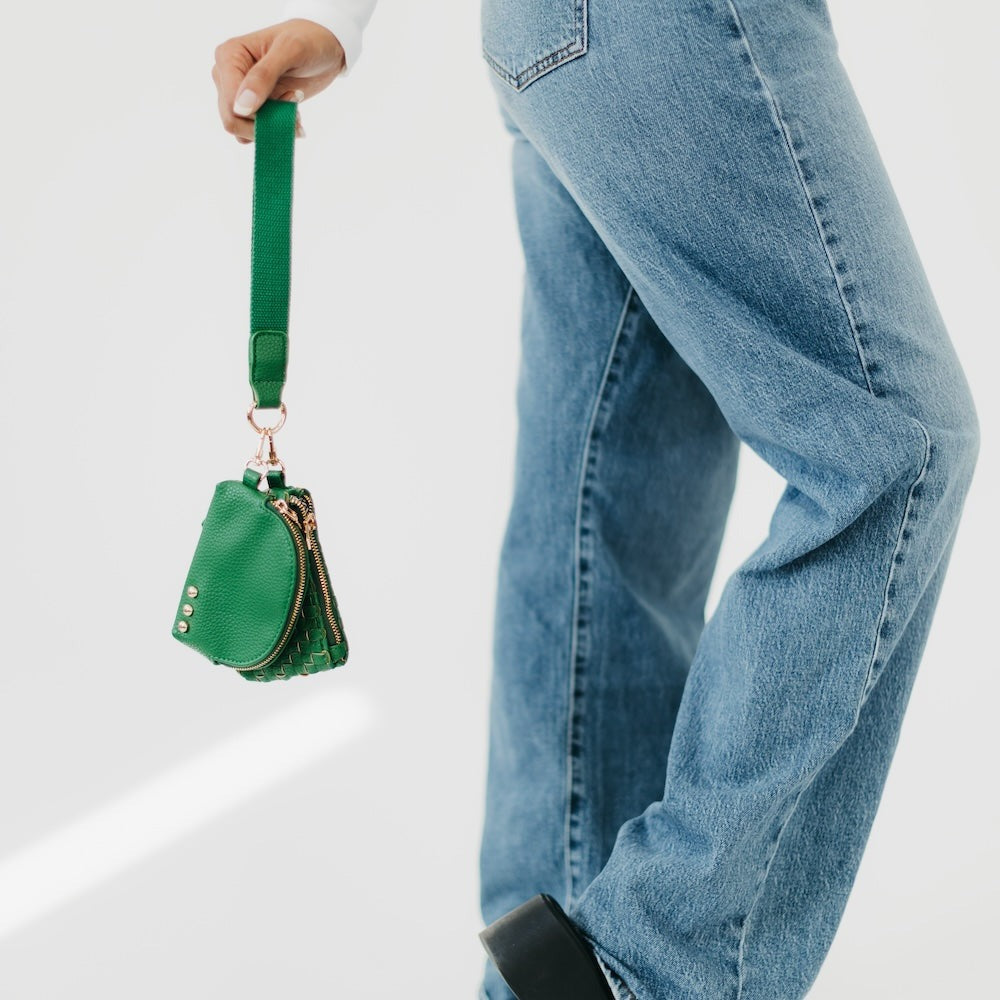 Wonderlust Woven Dual Pouch