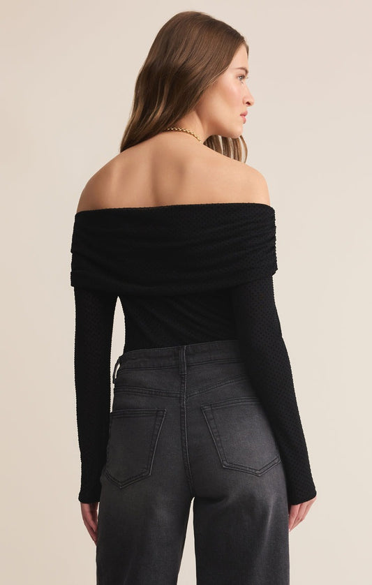 Whimsey Off Shoulder Mesh
